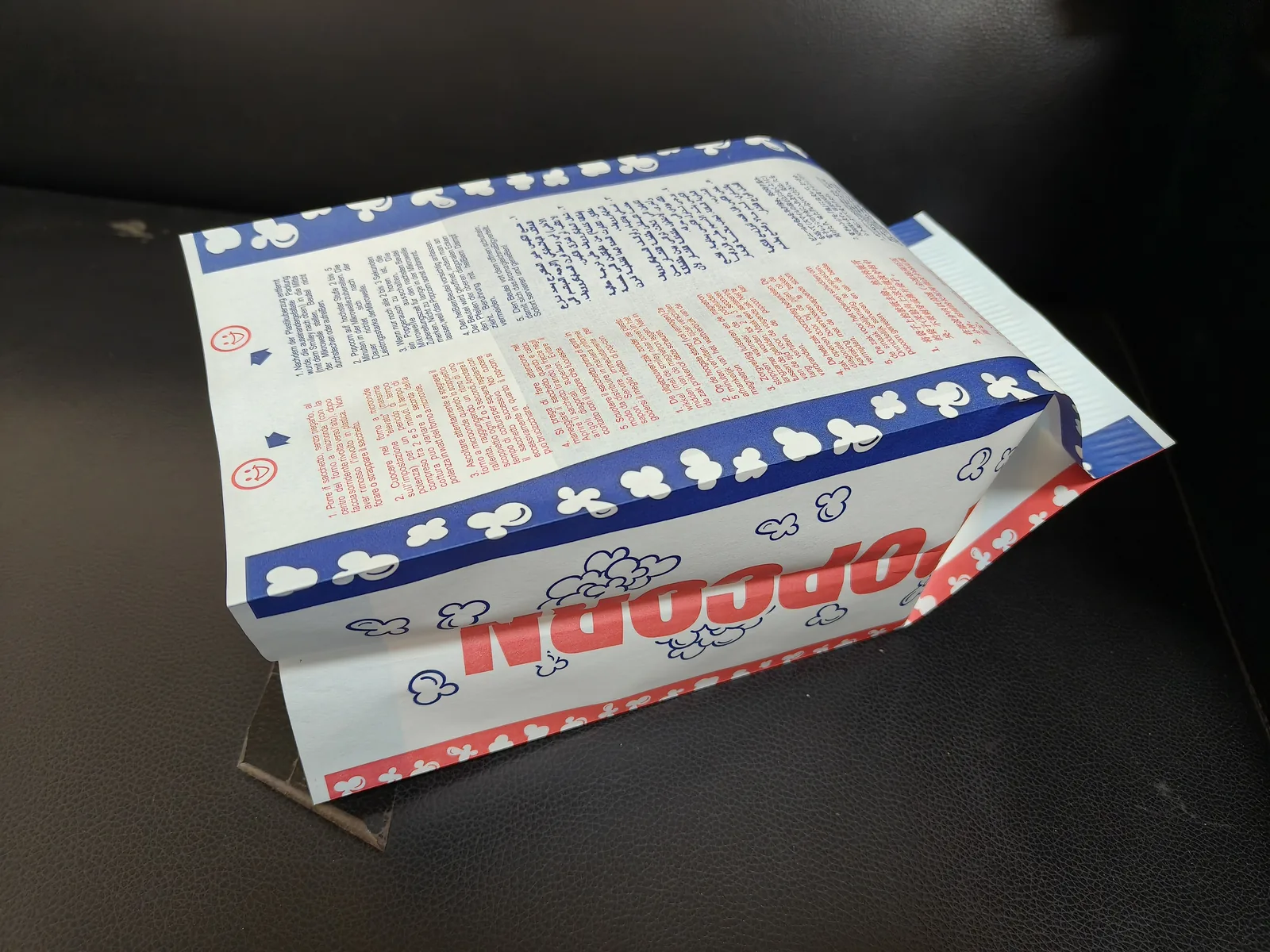 Microwave Popcorn Paper Bags