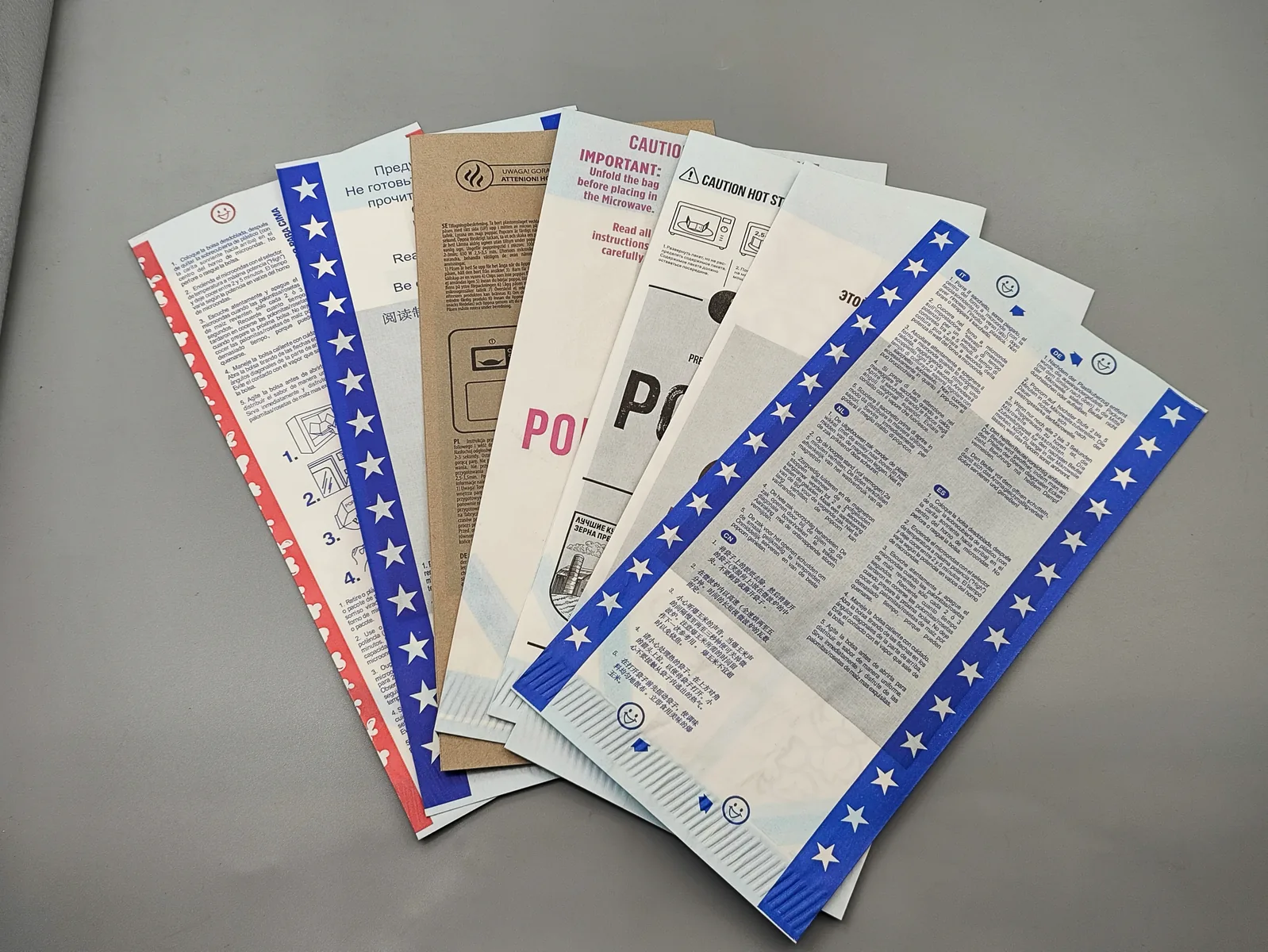 Microwave Popcorn Paper Bags