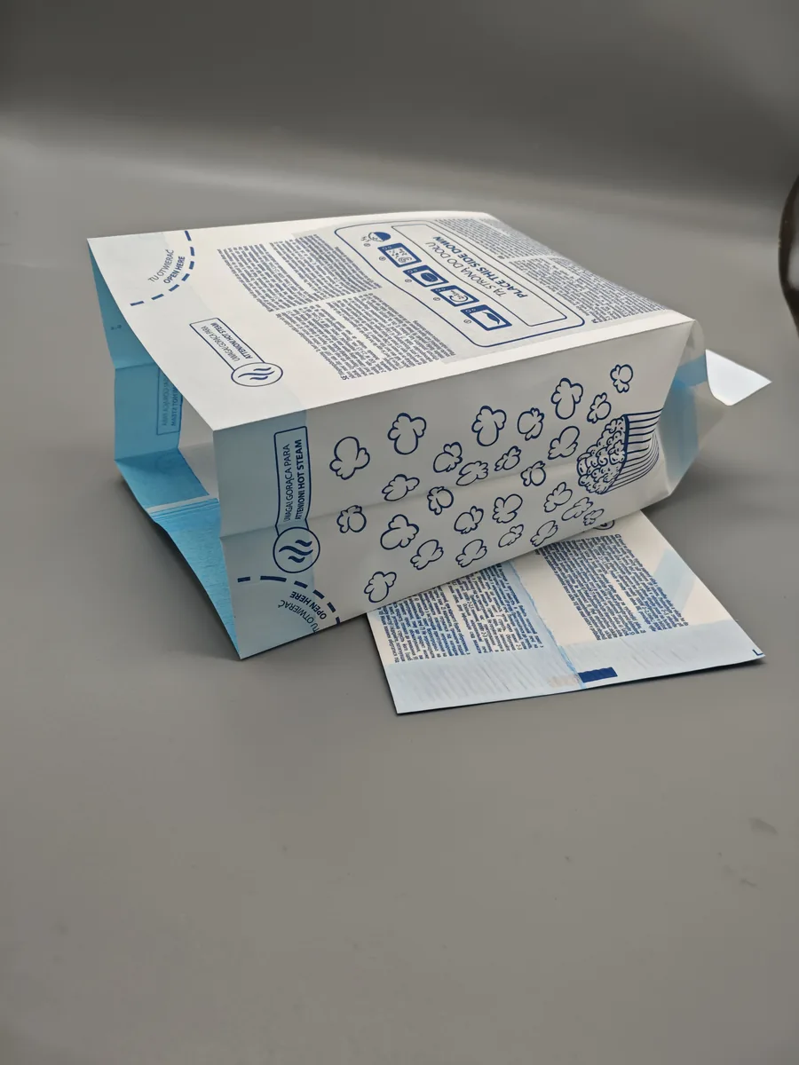 PFAS-Free Microwave Popcorn Bags